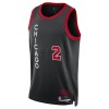 Dres Chicago Bulls Lonzo Ball Nike 2023-24 City Edition Crno Swingman